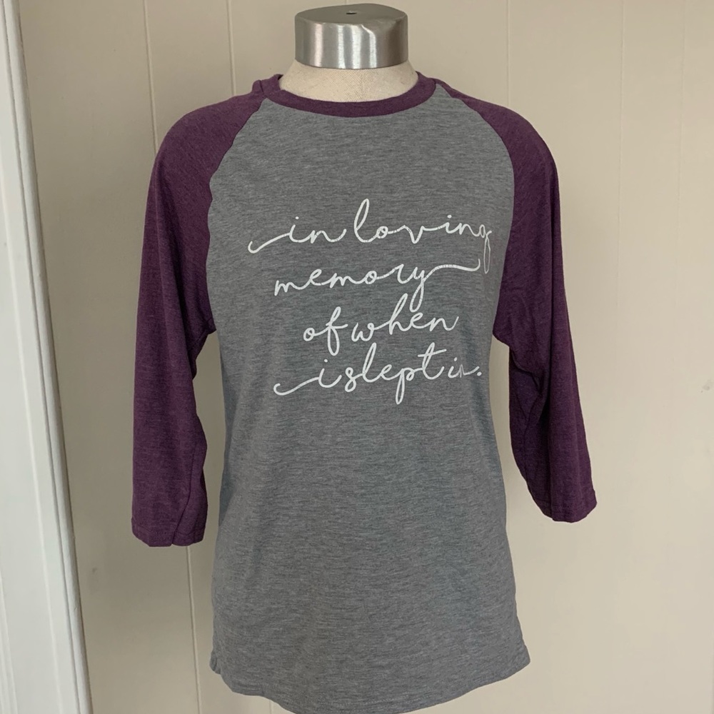 3/4 Sleeve Baseball Tee